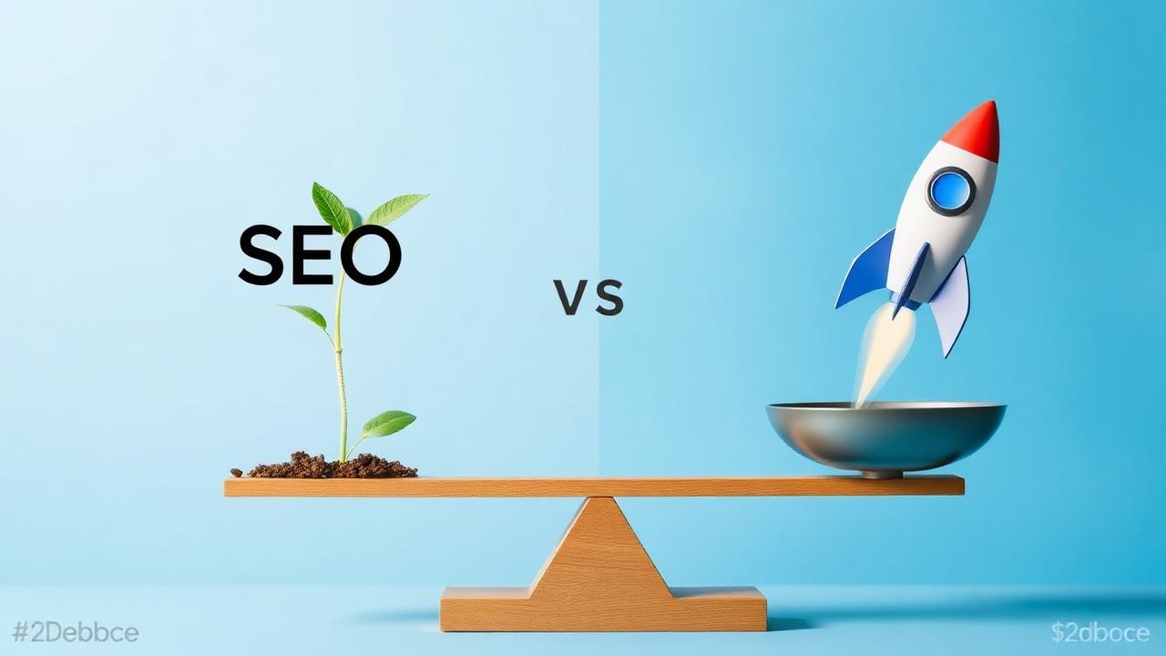Illustration de l'article : SEO ou Google Ads : Lequel Choisir pour Votre Budget Marketing en 2026 ?